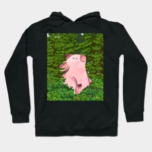 Piggy in the forest Hoodie